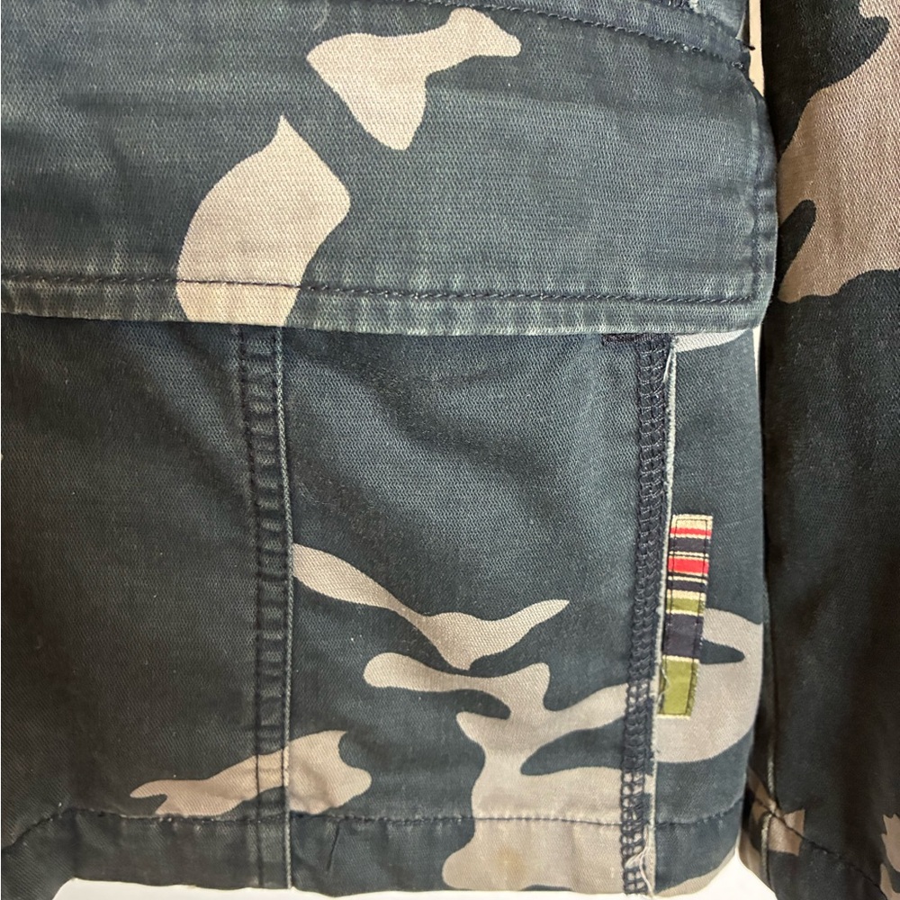 Triple Five Soul Camouflage Military Style Jacket - Picture 4 of 16